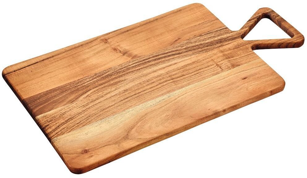 KESPER Doštička na krájanie s rukoväťou Akácia, výška 15 mm, 540 × 300 mm