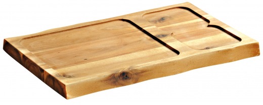 KESPER Servírovacia doštička gastro z agátového dreva 37,5 × 24 cm