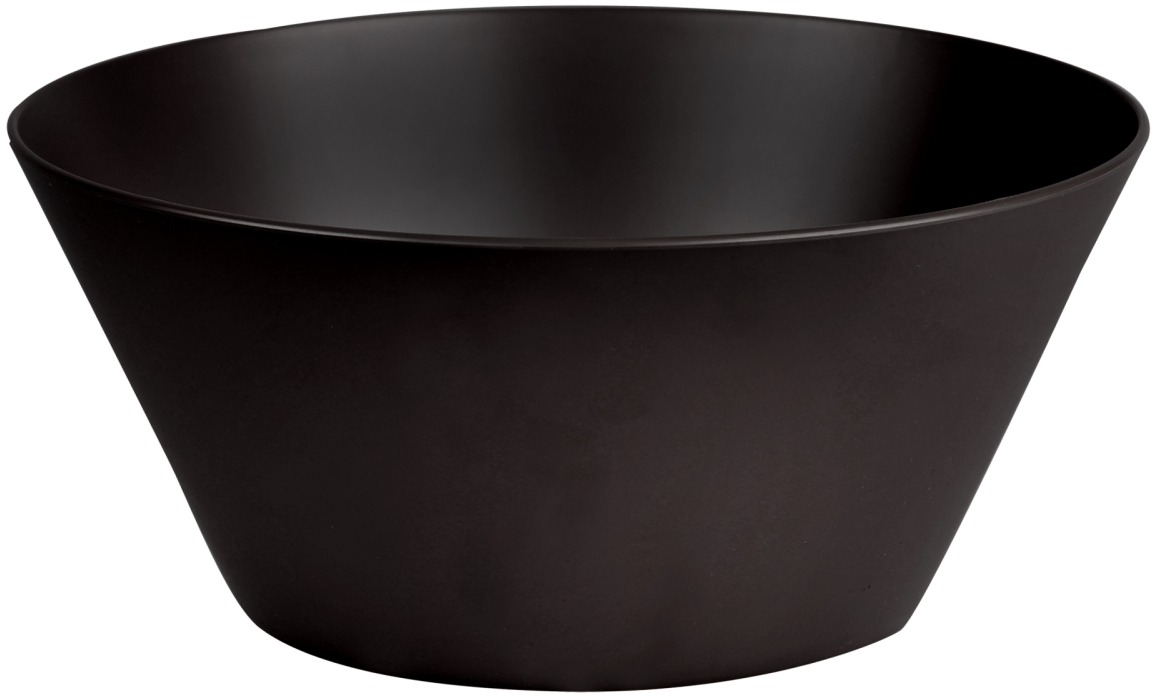 KESPER Miska na ovoce a saláty průměr 25 cm, černá