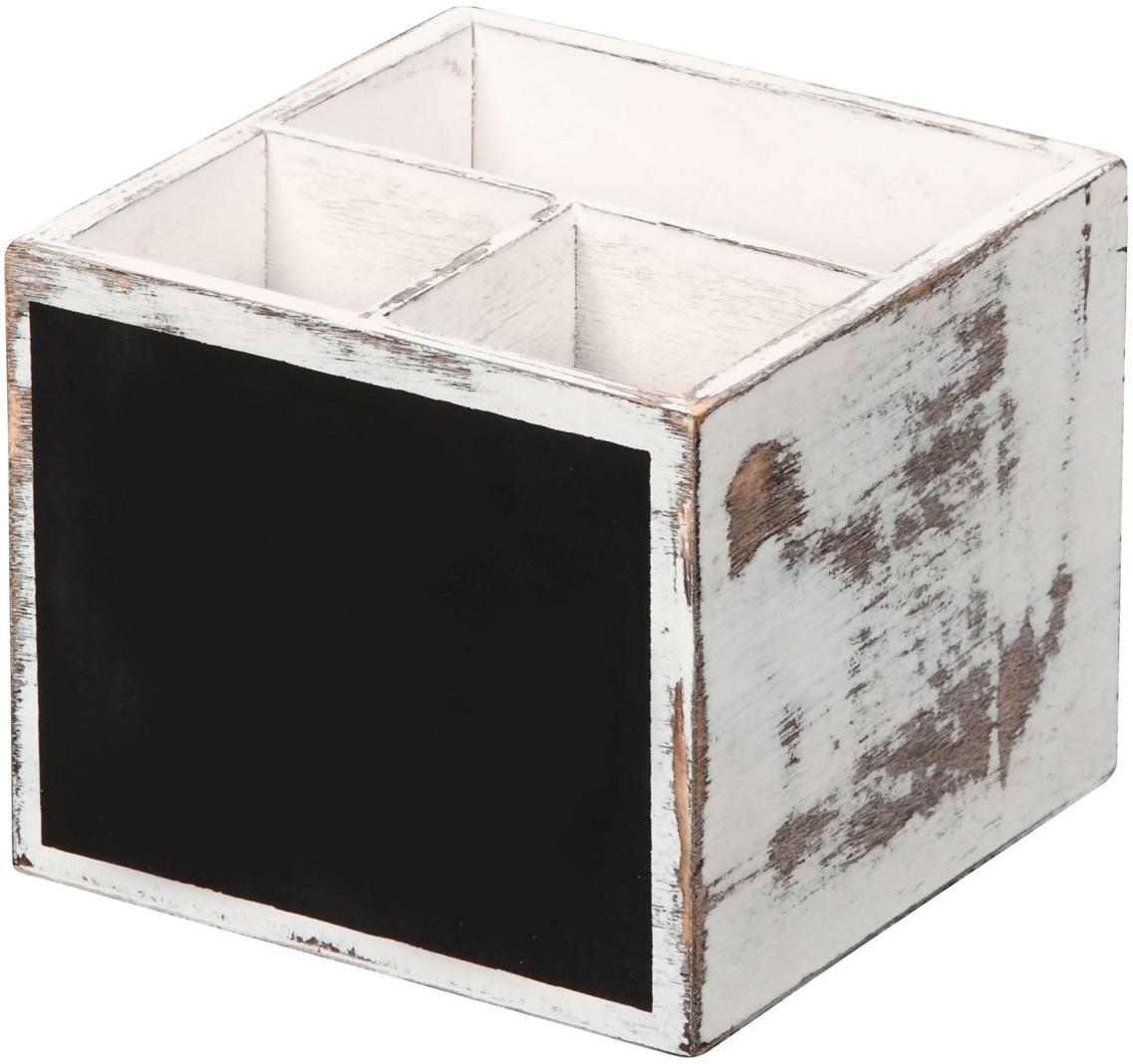 Kesper Zásobník na príbory 12 × 10 cm, biely