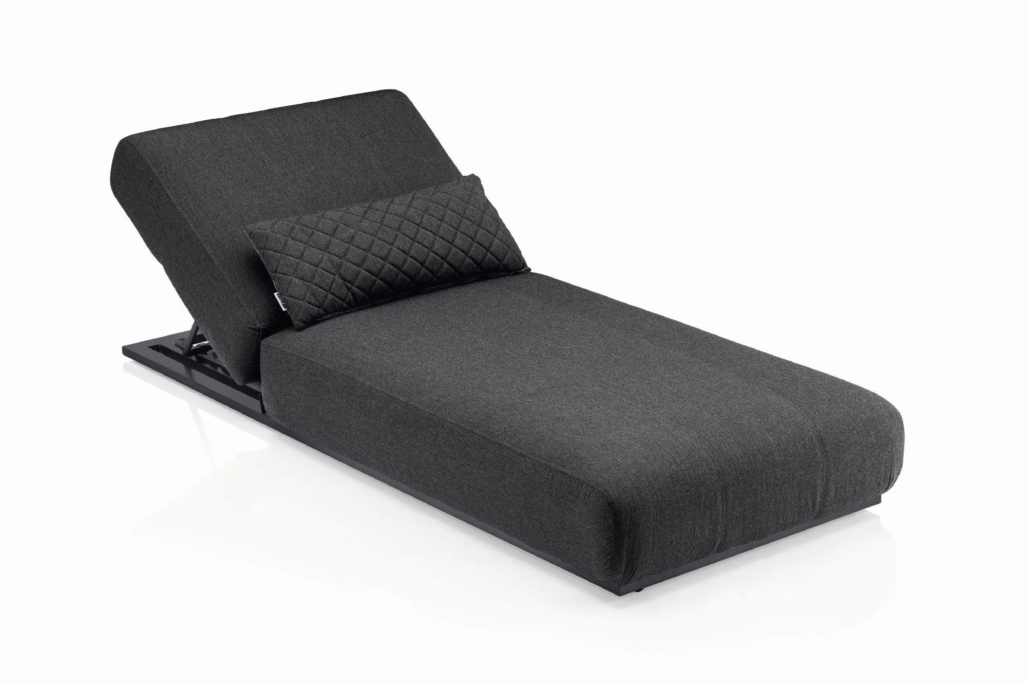 KETTLER ležadlo EGO, antracit/antracit/sunbrella®
