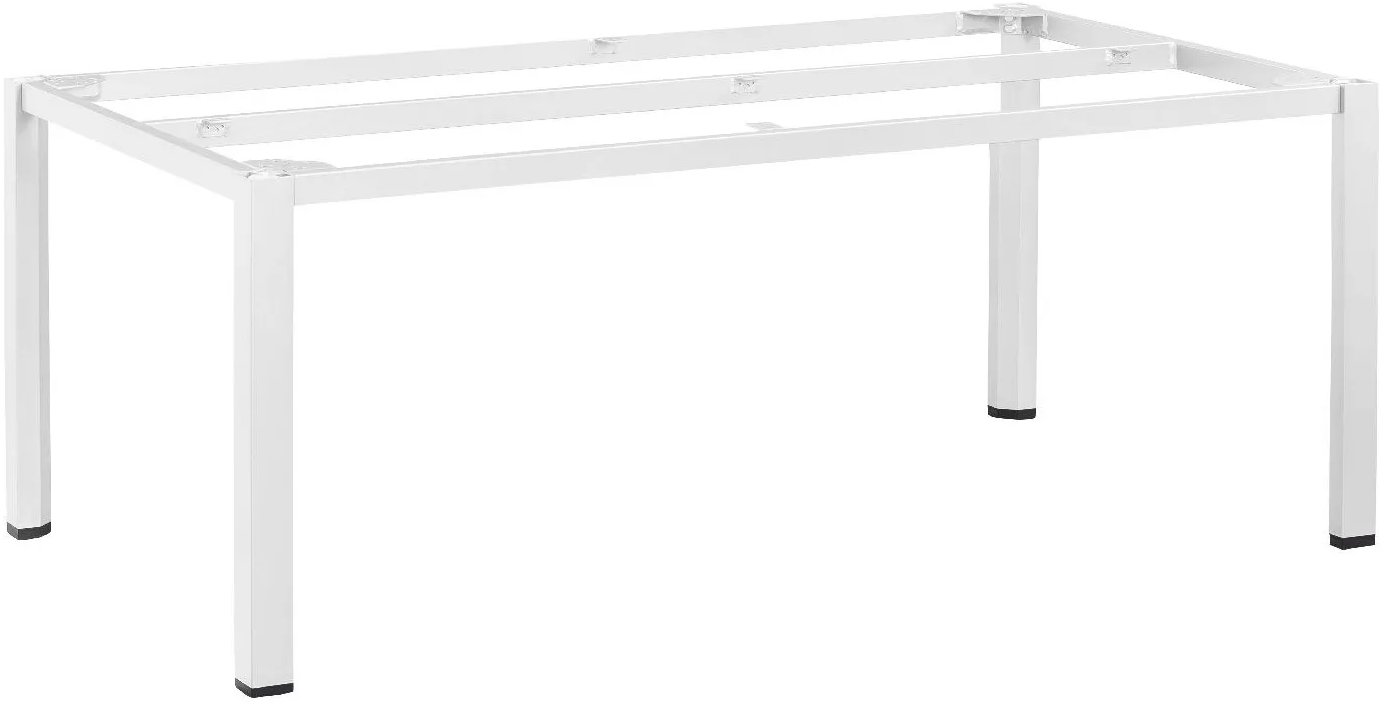 KETTLER Stolová kostra CUBIC 180 × 95 cm, biela