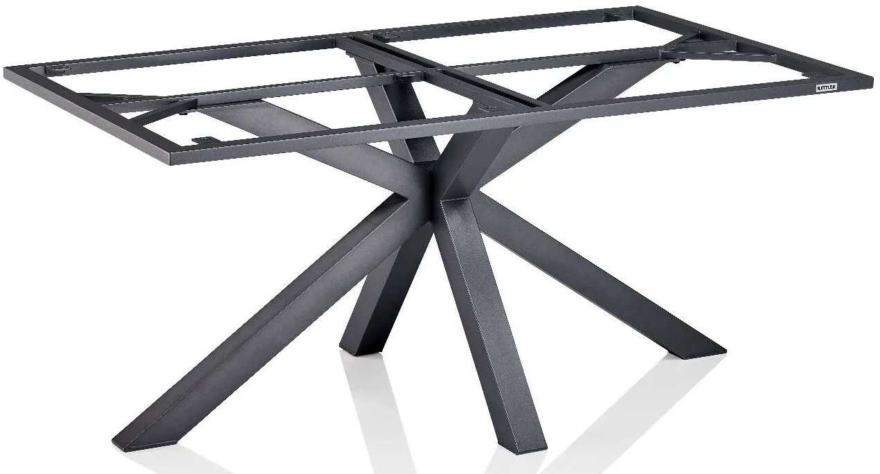 KETTLER Stolová kostra X-LEG 160 × 95 cm, antracit