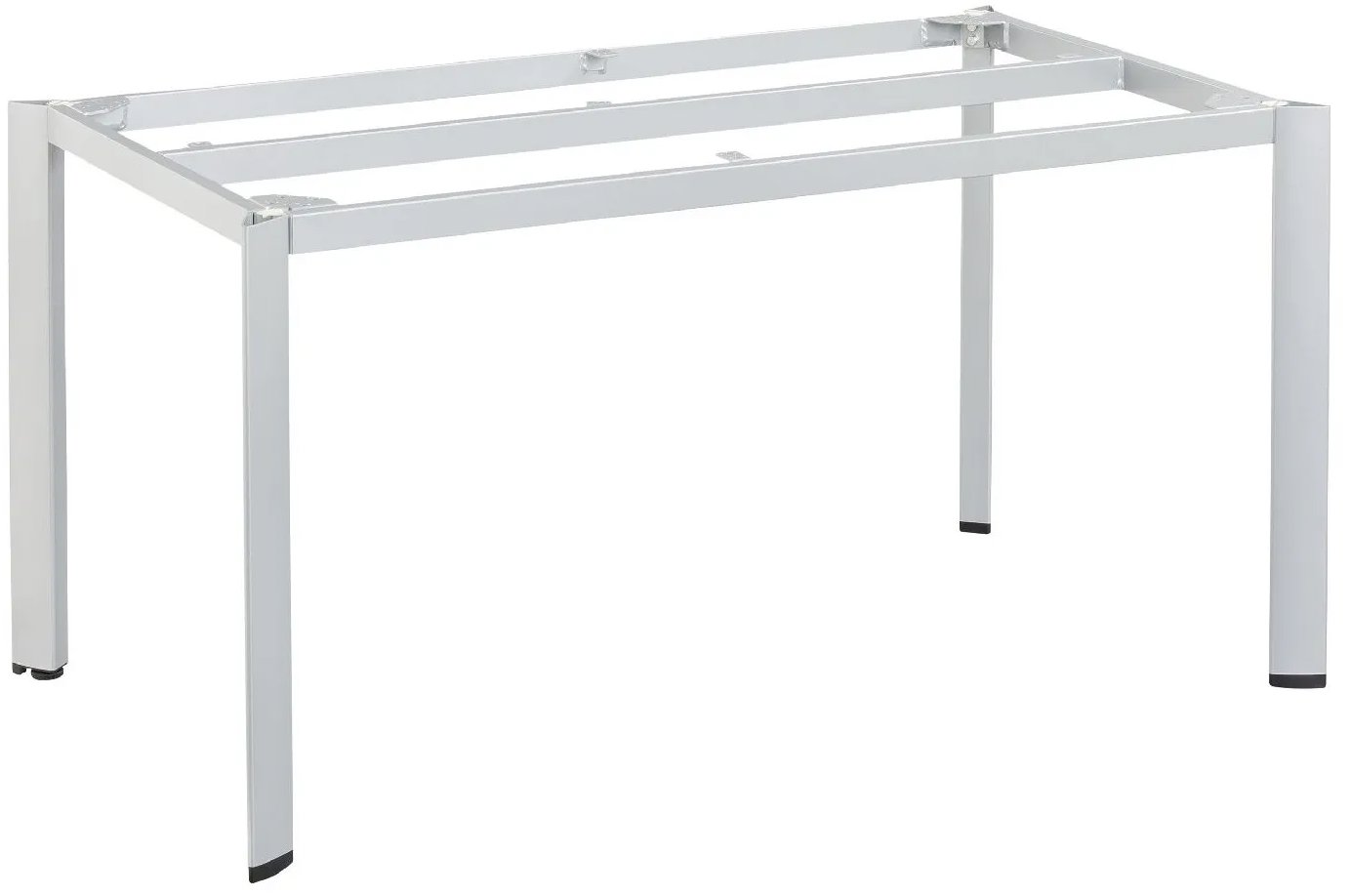 KETTLER Stolová kostra EDGE 140 × 70 cm, strieborná