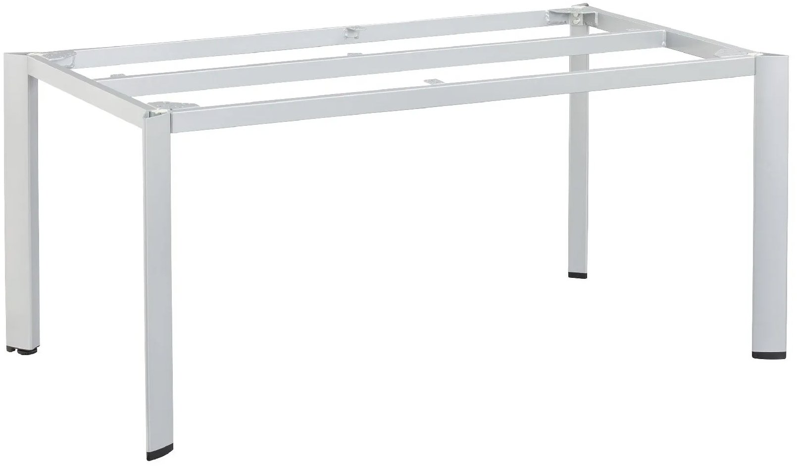 KETTLER Stolová kostra EDGE 160 × 95 cm, strieborná