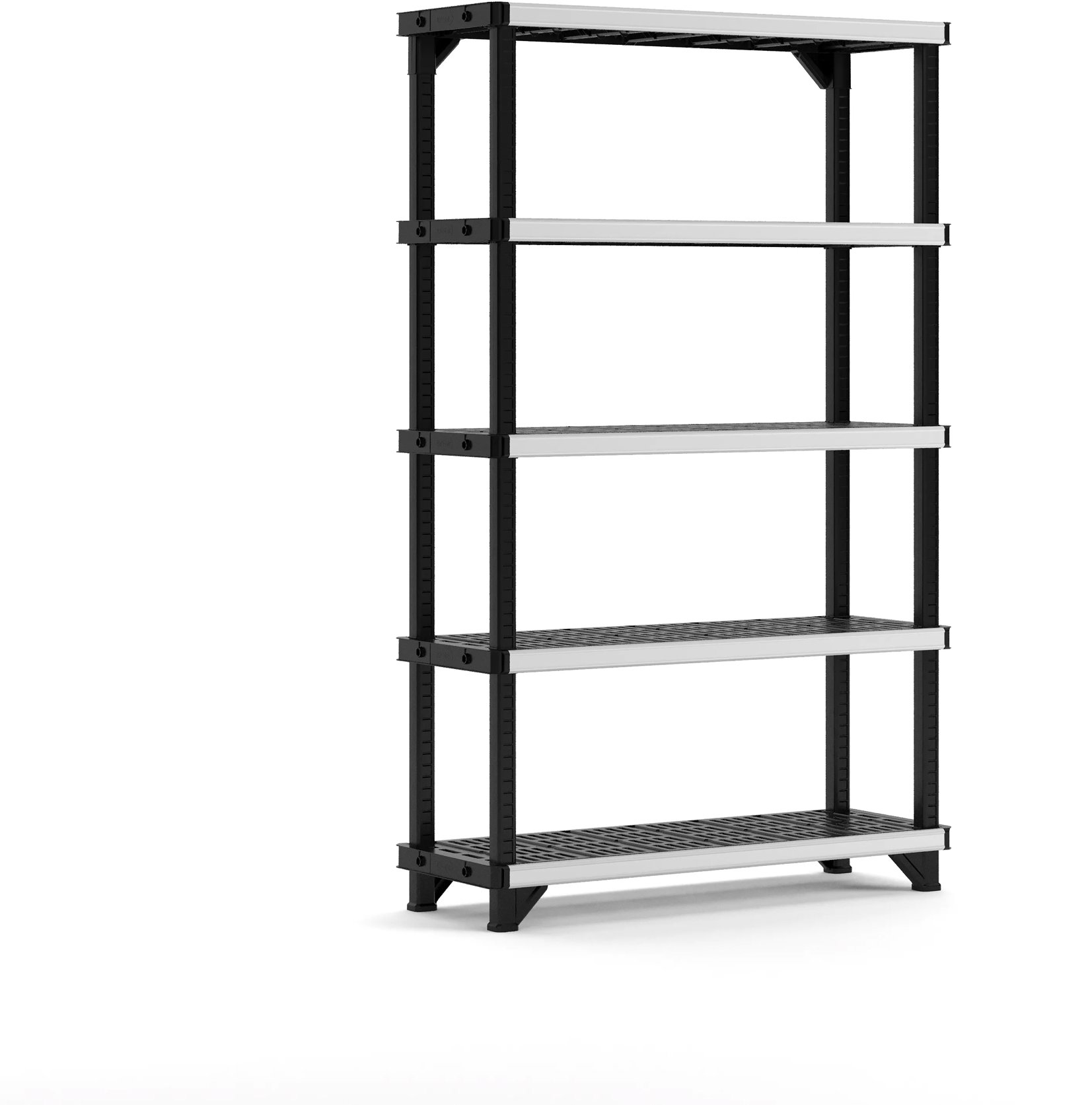 KETER Regál Fused – 5 políc (900 kg)