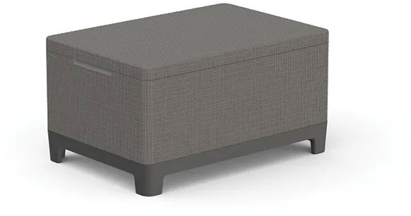 Keter Scandi Box stôl, Mountain Grey/Grafit