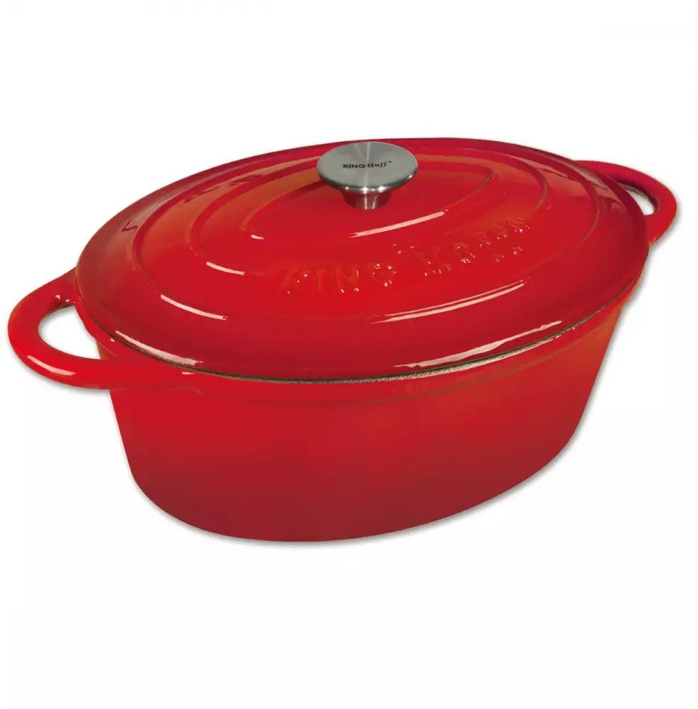 Smaltovaný liatinový pekáč 33 cm Kinghoff Kh-1612