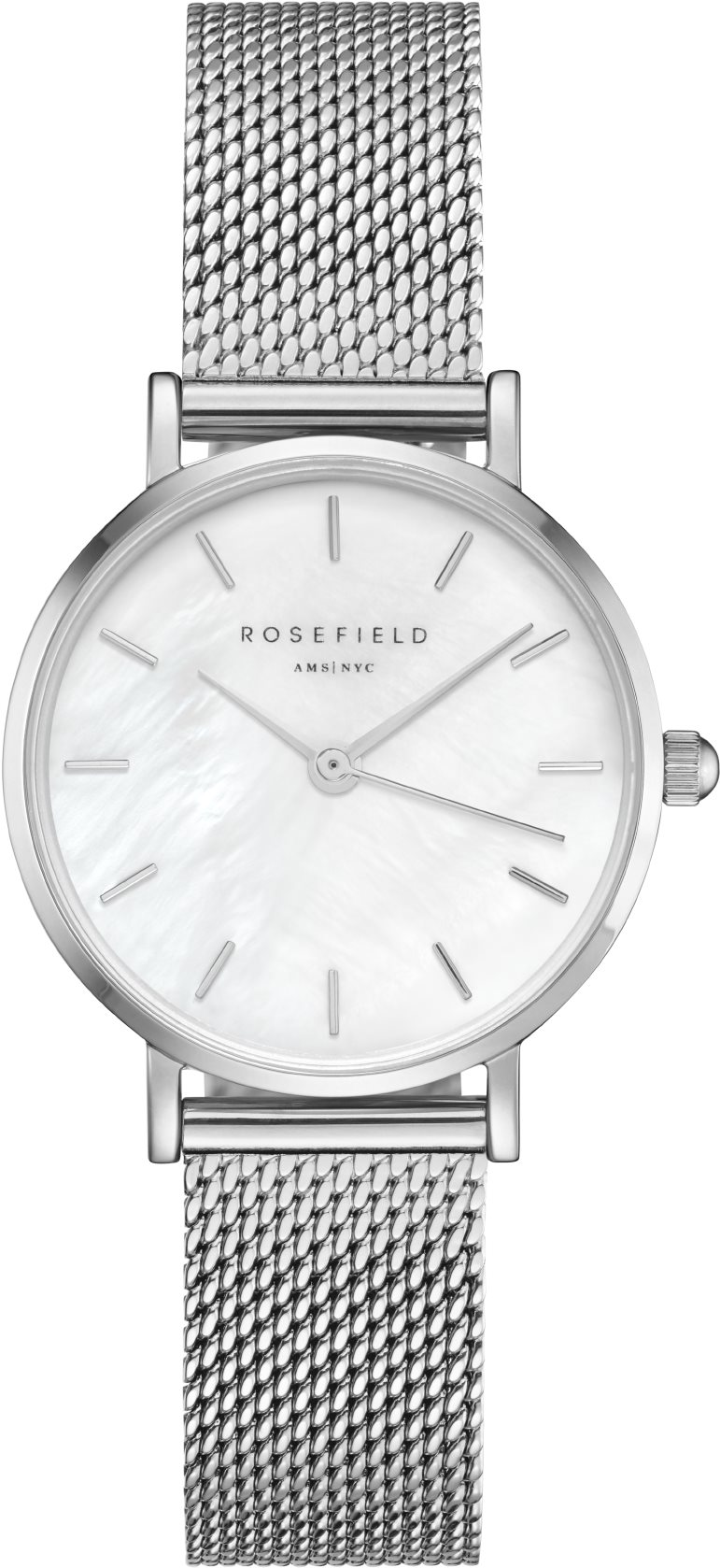 ROSEFIELD The Small Edit Silver mesh bracelet