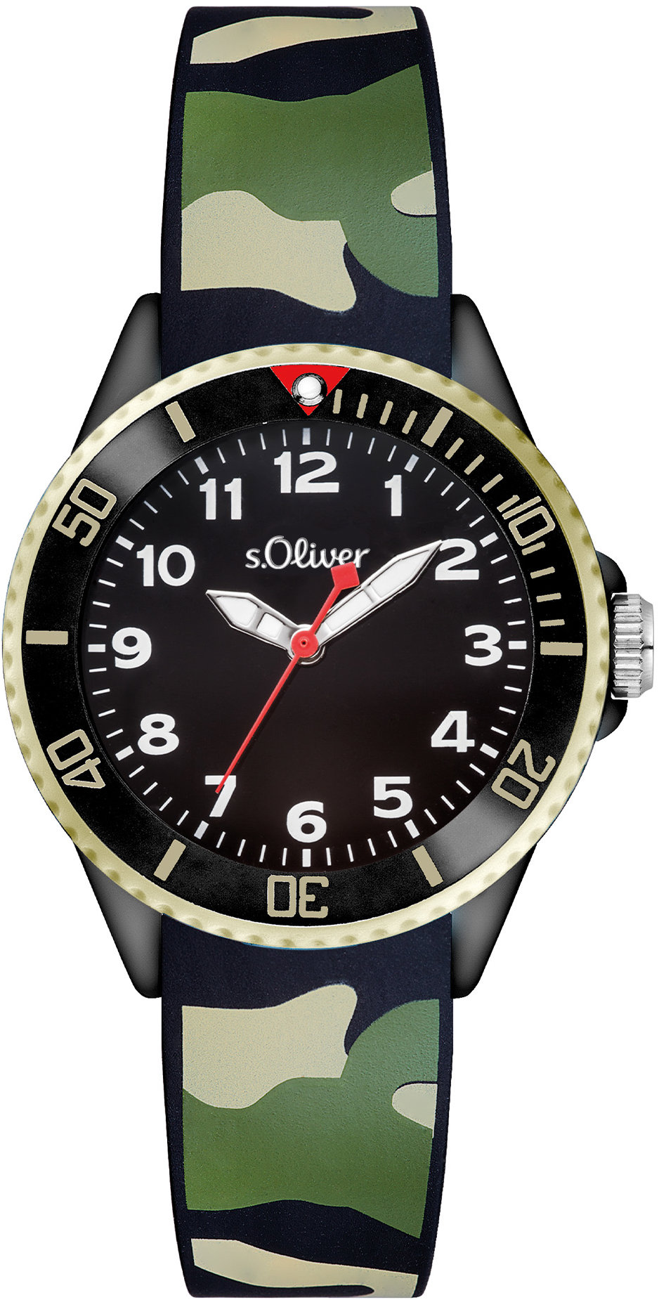 S. Oliver detské chlapčenské hodinky SO-2998-PQ