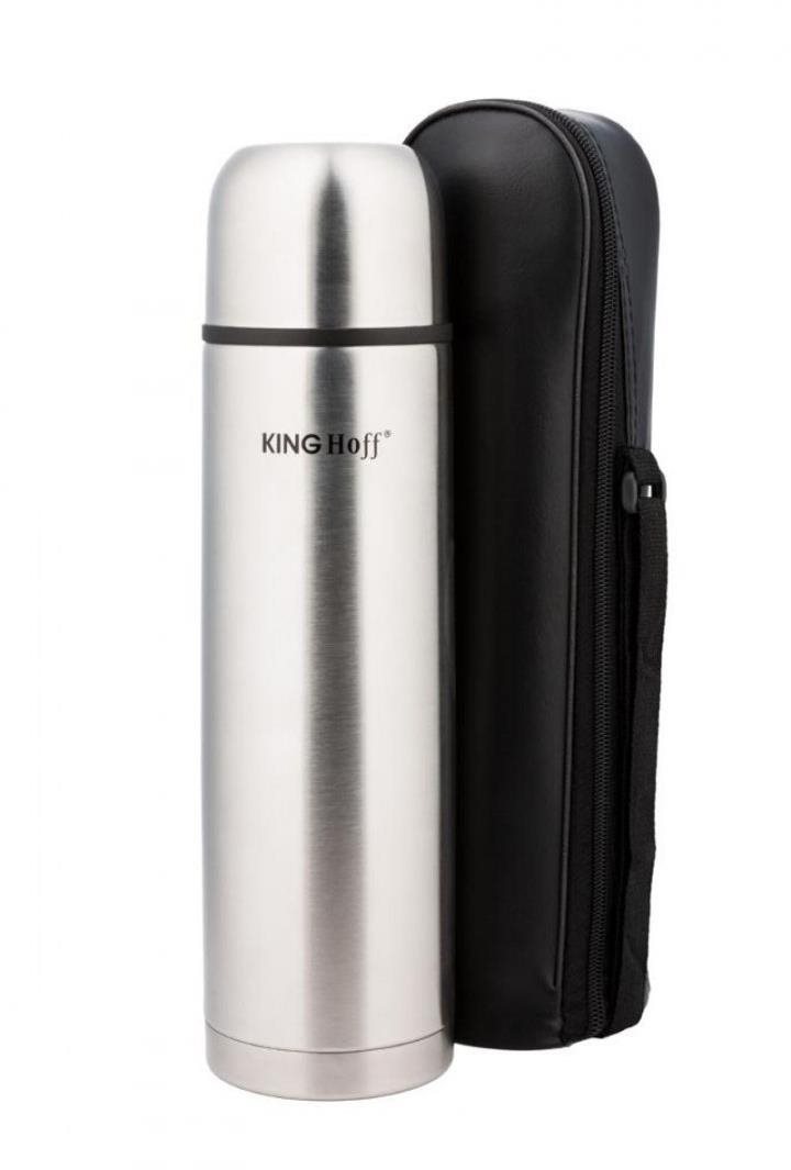 KINGHOFF Oceľová termoska Click-Clack 500 ml, Kh-4052