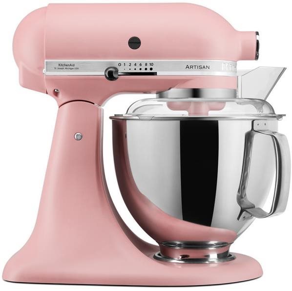 KitchenAid Artisan 5KSM175, ružová matná, 4,8 l