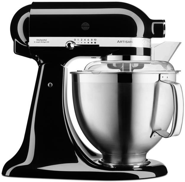 KitchenAid Artisan 5KSM185, čierny, 4,8 l