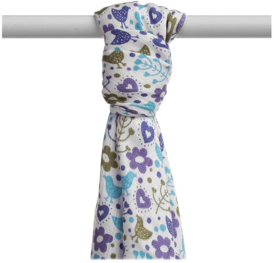 KIKKO XKKO BMB Bambusová osuška 90 × 100, Flowers & Birds, For Boys
