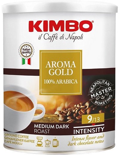Kimbo Retail Aroma Gold 250 g mletá