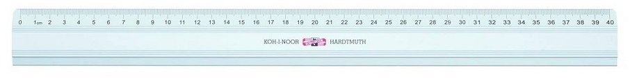 KOH-I-NOOR 910204 kovové 40 cm, stříbrné
