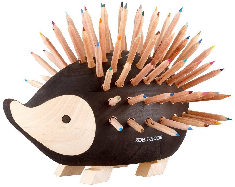 KOH-I-NOOR 9960 ježek s pastelkami, velký 84 barev