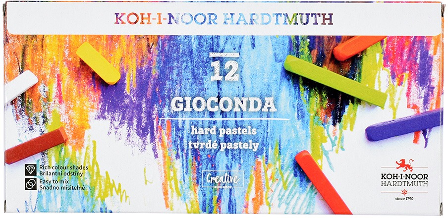 Koh-i-noor GIOCONDA 8112/12 – olejové kriedy – 12 ks