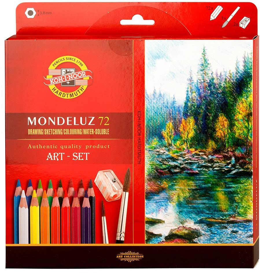 Koh-i-noor Pastelky akvarelové 3714, 72 ks
