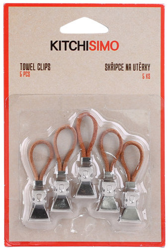 KITCHISIMO Klipsy na uteráky