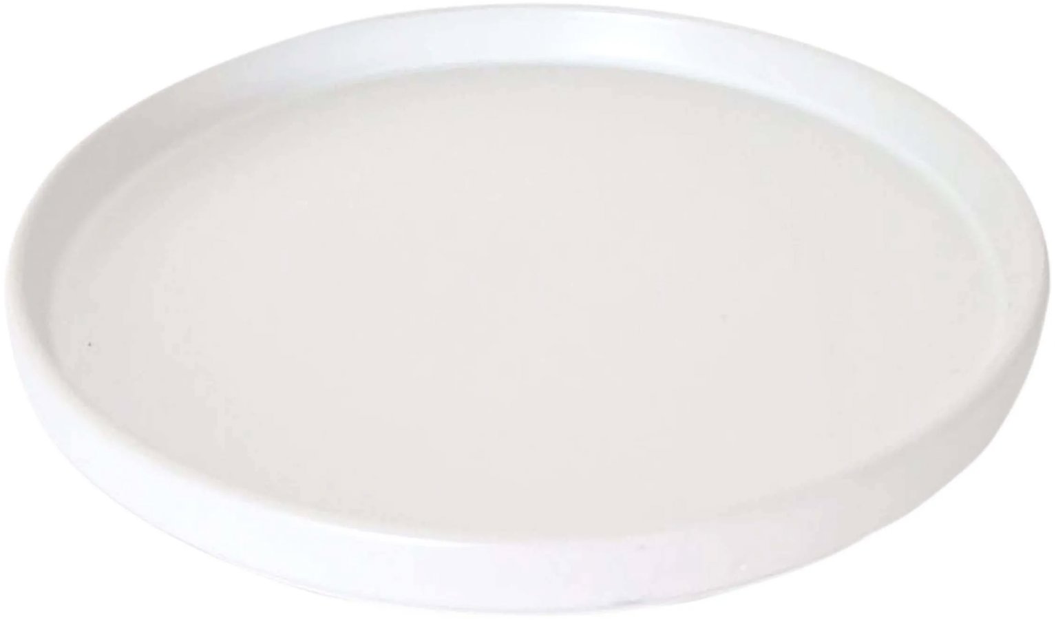KITCHISIMO Jedálenský keramický tanier 26 cm, biely mat