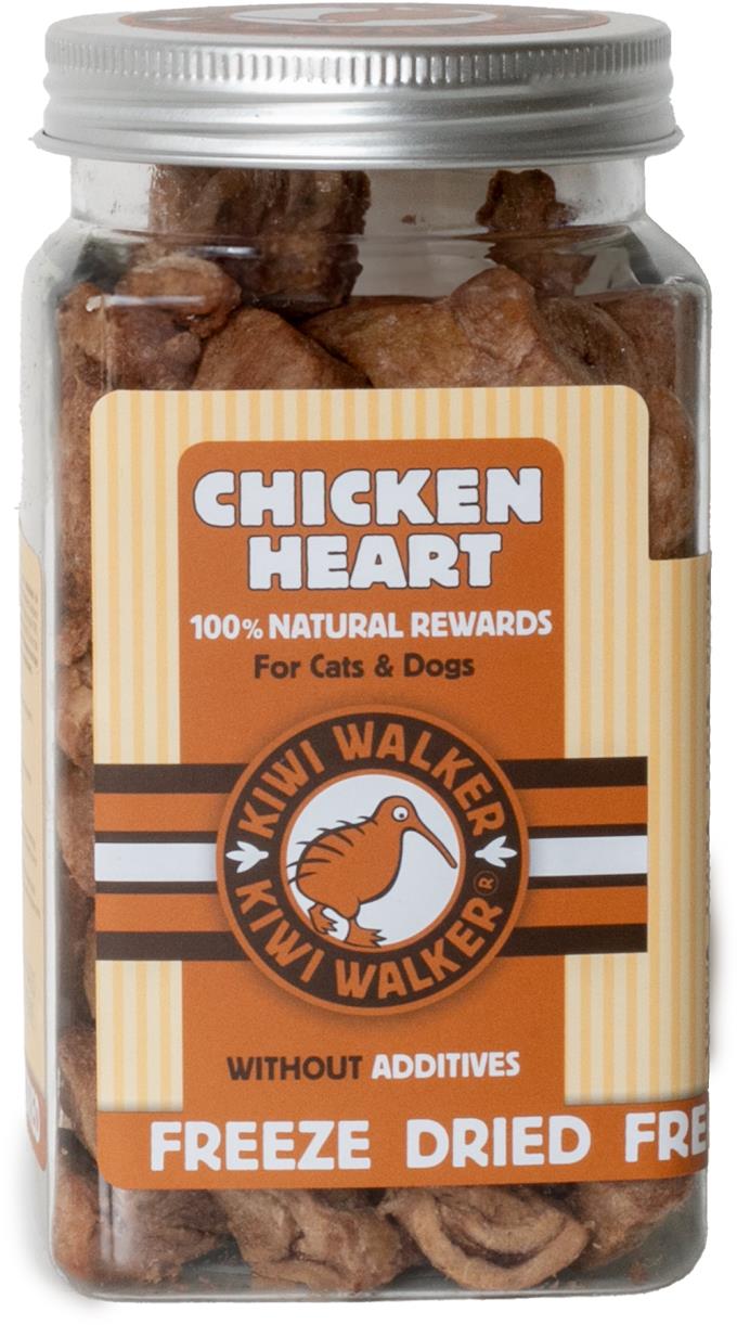 Kiwi Walker – Mrazom sušené kuracie srdce, 60 g