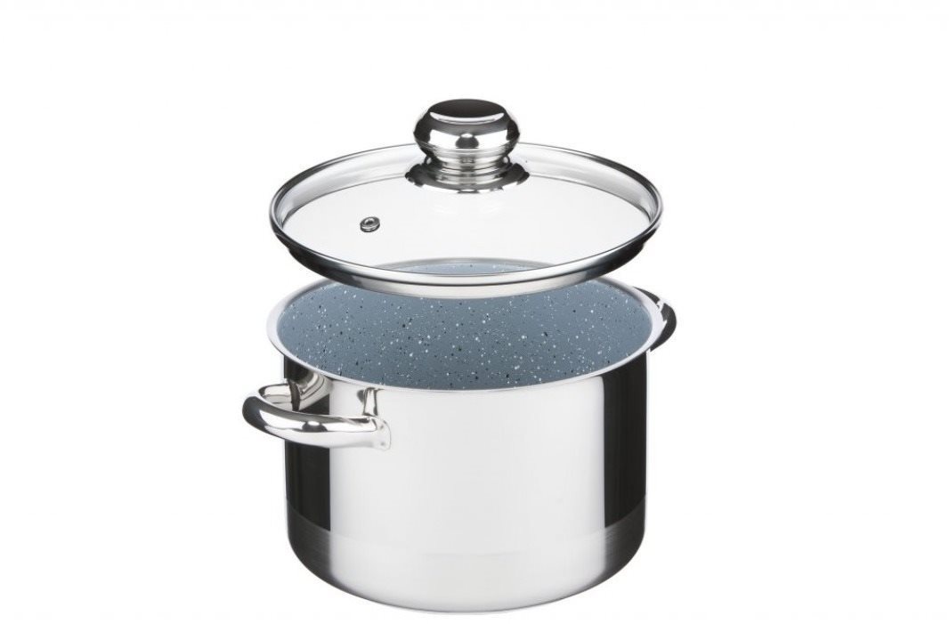 Kolimax Hrniec s pokrievkou Cerammax Pro Standard 18 cm, 3,0 l, granit sivý