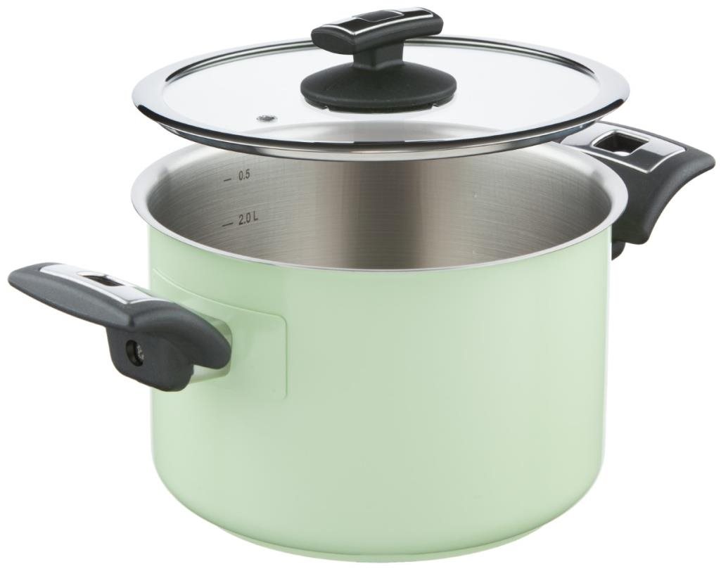 Kolimax Hrniec s pokrievkou Comfort Green 18 cm/3,0 l