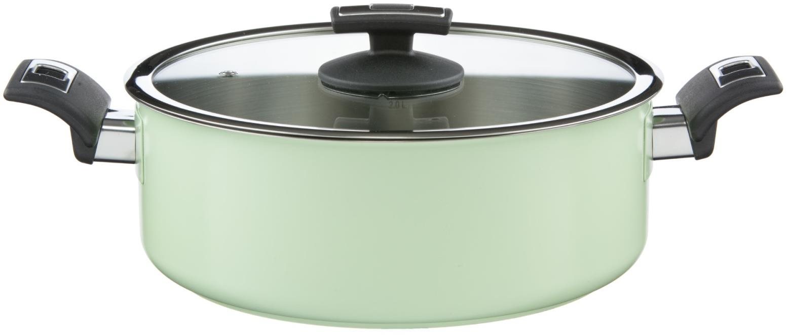 Kolimax Rajnica s pokrievkou Comfort Green 26 cm, 4,5 l