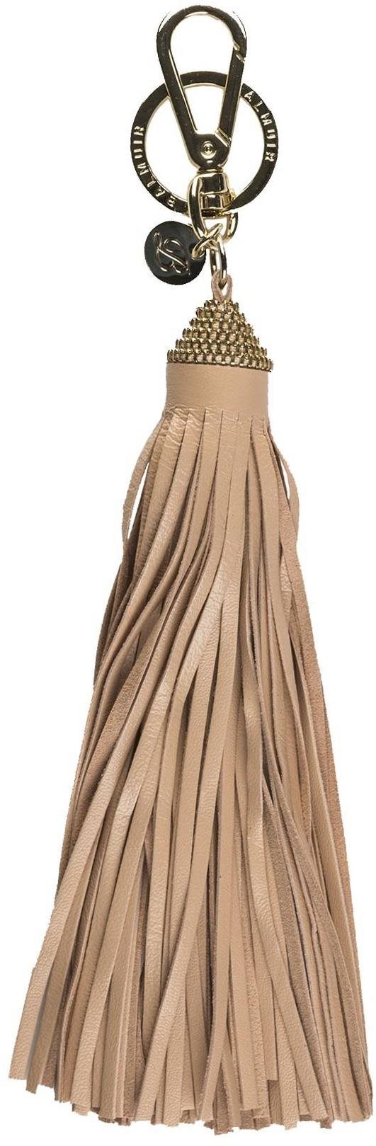 Balmuir Trevi kožený prívesok na kľúče, 25 cm, béžový