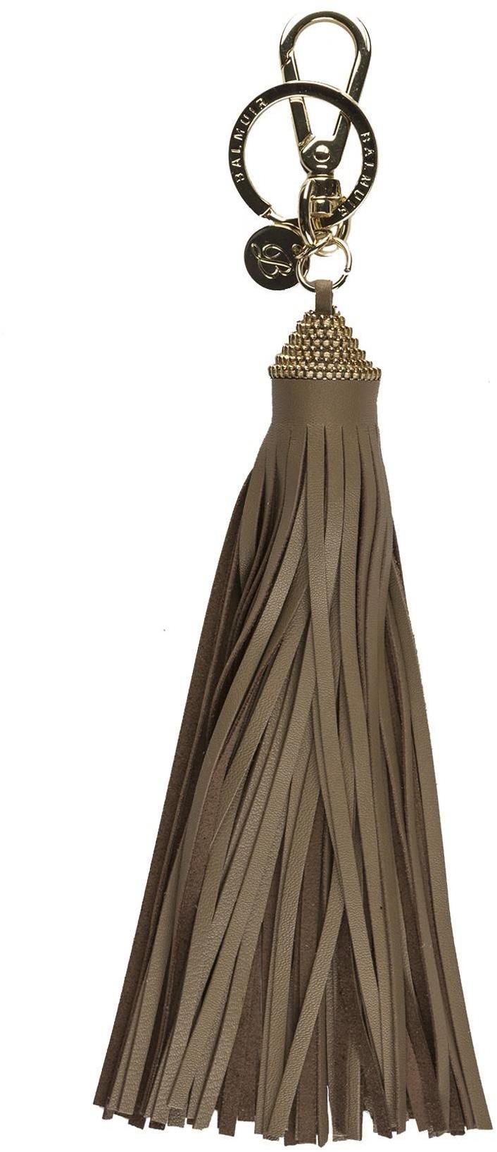 Balmuir Trevi kožený prívesok na kľúče, 25 cm, hnedý