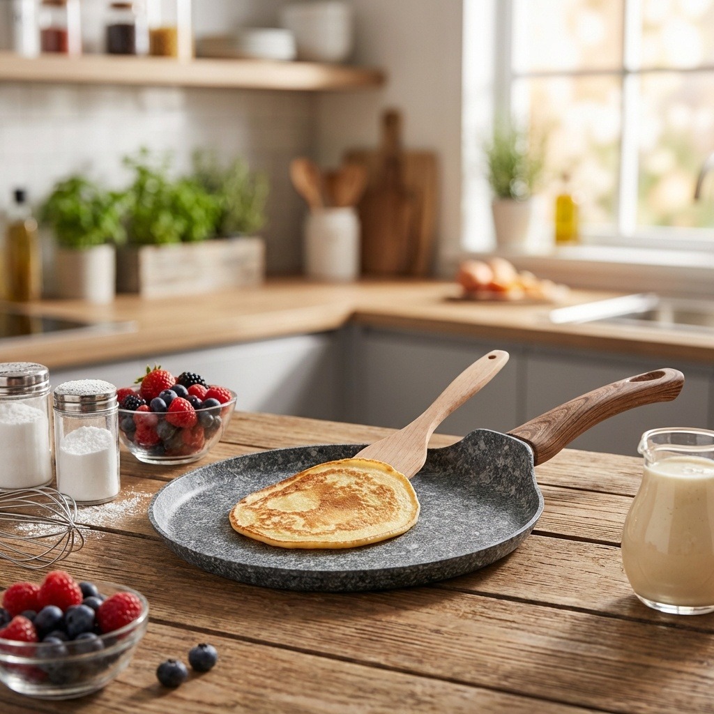 kamille Granitová panvica na palacinky, 24 cm, 4171