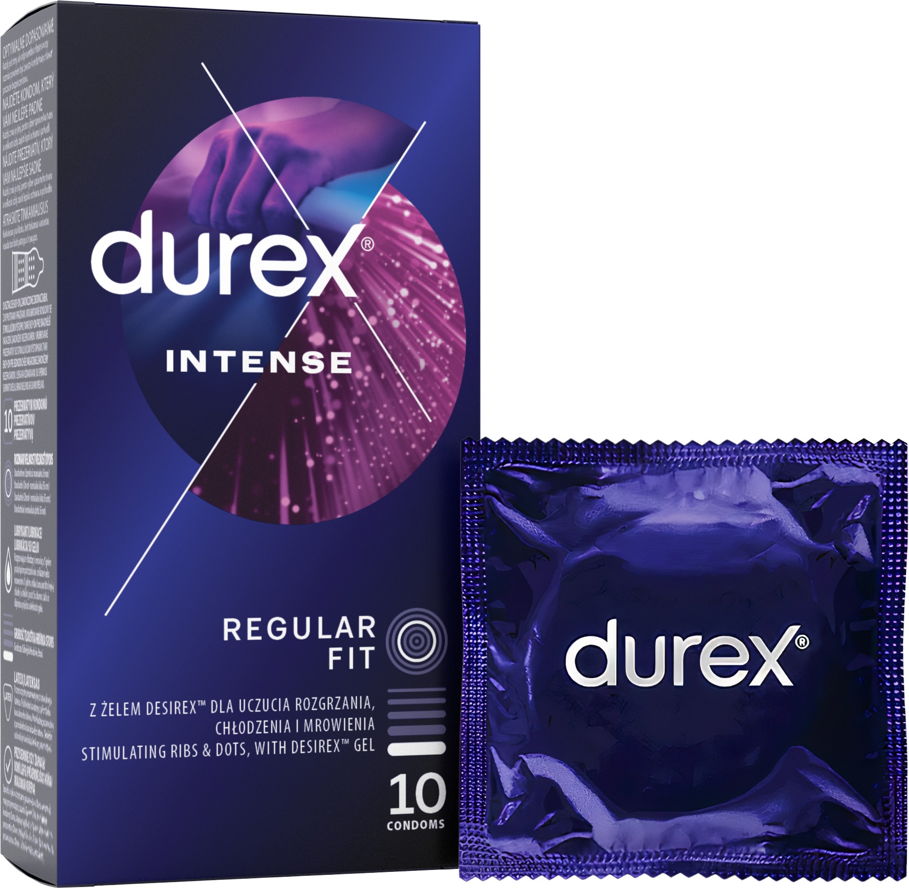 DUREX Intense Orgasmic 10 ks