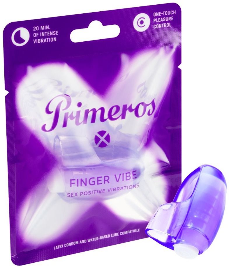 PRIMEROS Finger Vibe vibračný náprstok, 1 ks