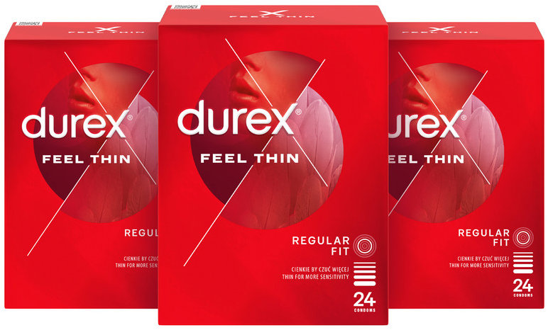 DUREX Feel Thin 3× 24 ks