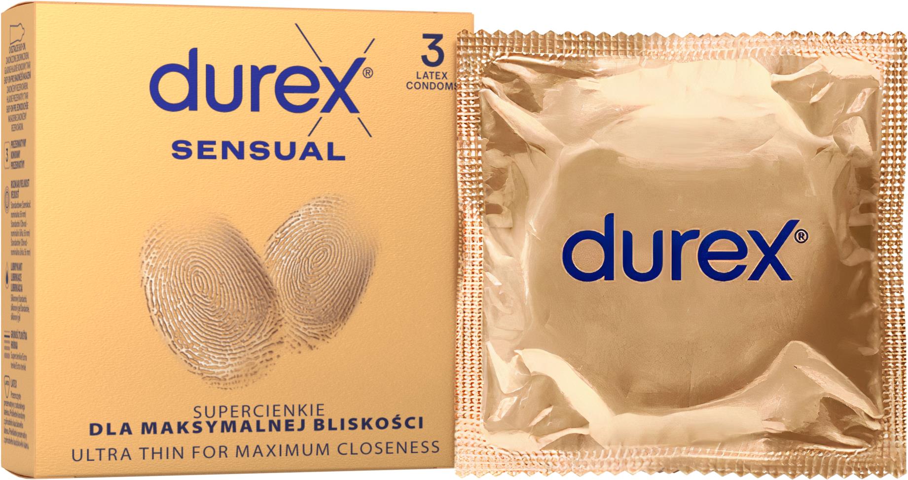 DUREX Sensual 3 ks