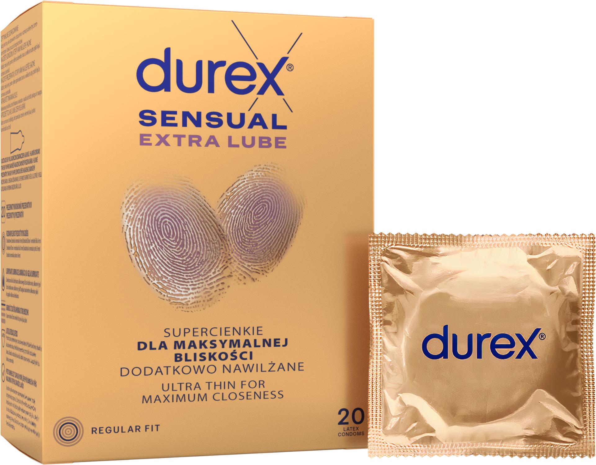 DUREX Sensual Extra Lube 20 ks