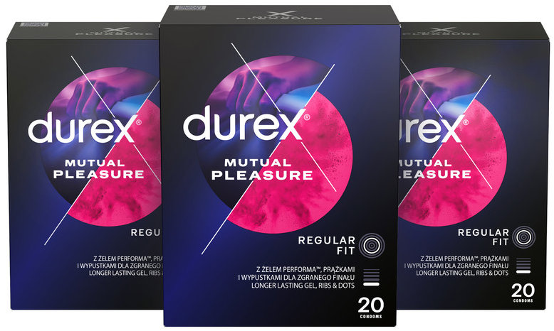 DUREX Mutual Pleasure 3× 20 ks