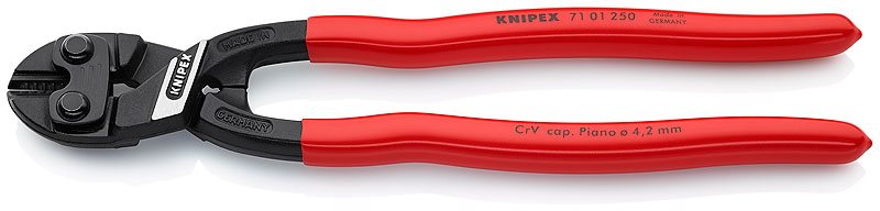 Knipex Kompaktné štiepacie pákové kliešte 250 mm CoBolt XL 7101250