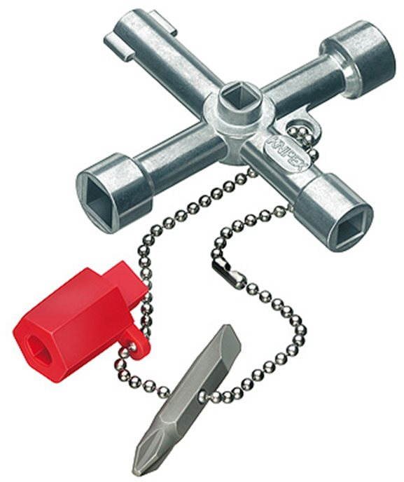 KNIPEX Kľúč na rozvodné skrine, 76 mm 00 11 03
