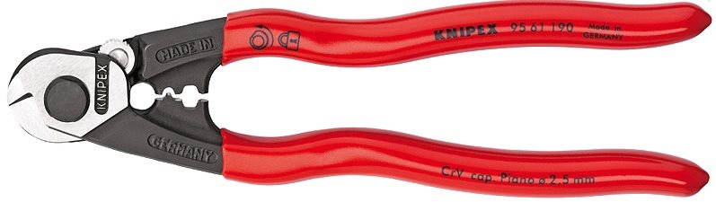Knipex Nožnice na drôty a drôtené laná 190 mm