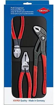 KNIPEX Sada silových klieští, 3 ks 00 20 10