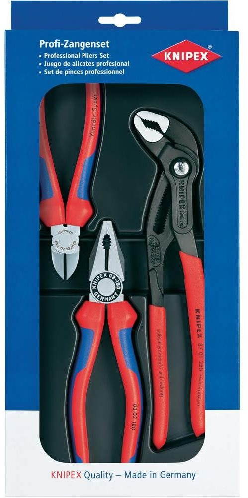 KNIPEX Sada klieští bestseller-set, 3 ks 00 20 09 V01