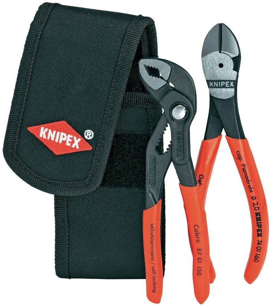 KNIPEX Sada miniklieští na opasok, 2 ks 00 20 72 V02