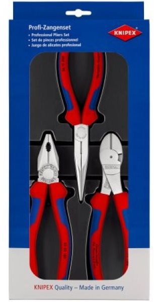 KNIPEX Sada klieští montážnych, 3 ks 00 20 11