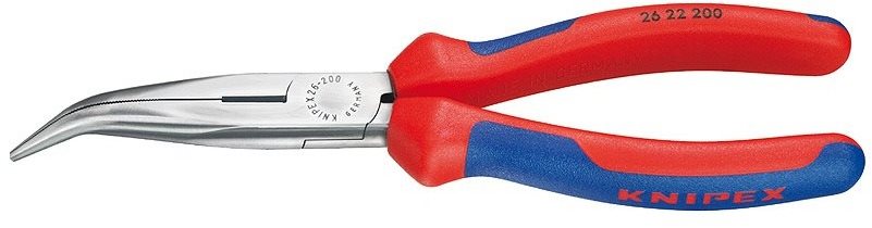 Knipex Zahnuté polokrúhle kliešte s čepieľkami 2622200