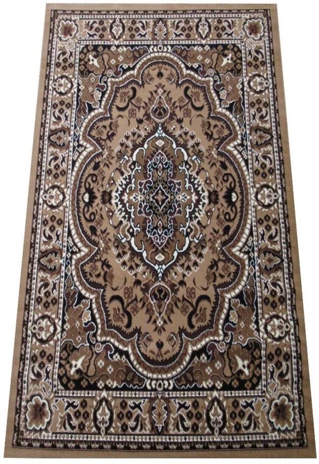 Kusový koberec Alfa hnedý 06 – 40 × 60 cm