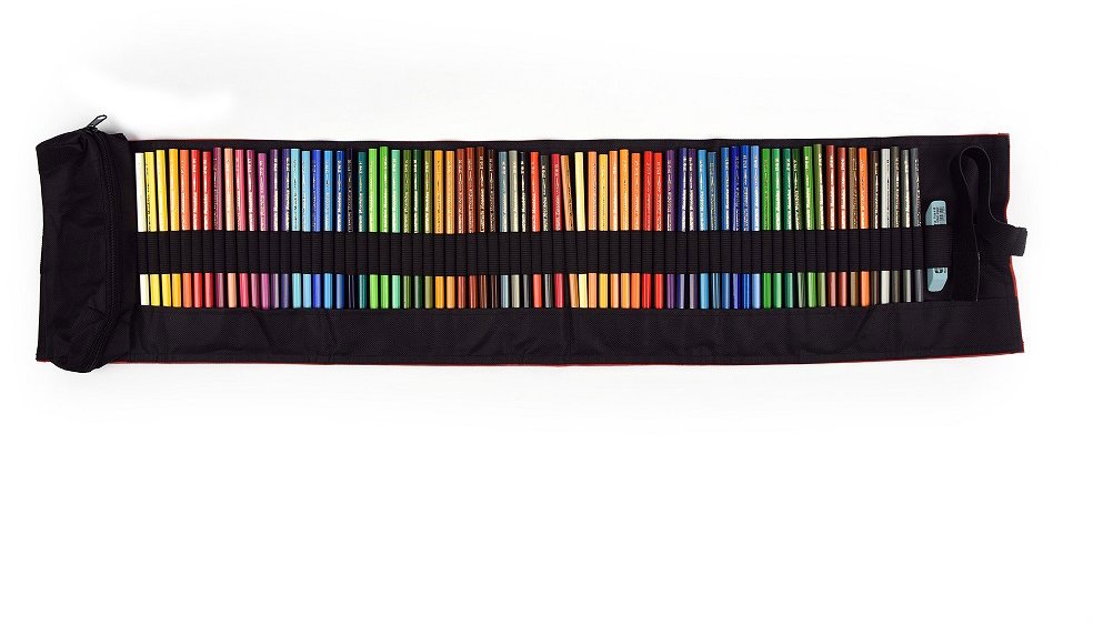 Koh-i-noor Mondeluz 3714/72 Súprava akvarelových pasteliek v rolovacom peračníku 72 ks