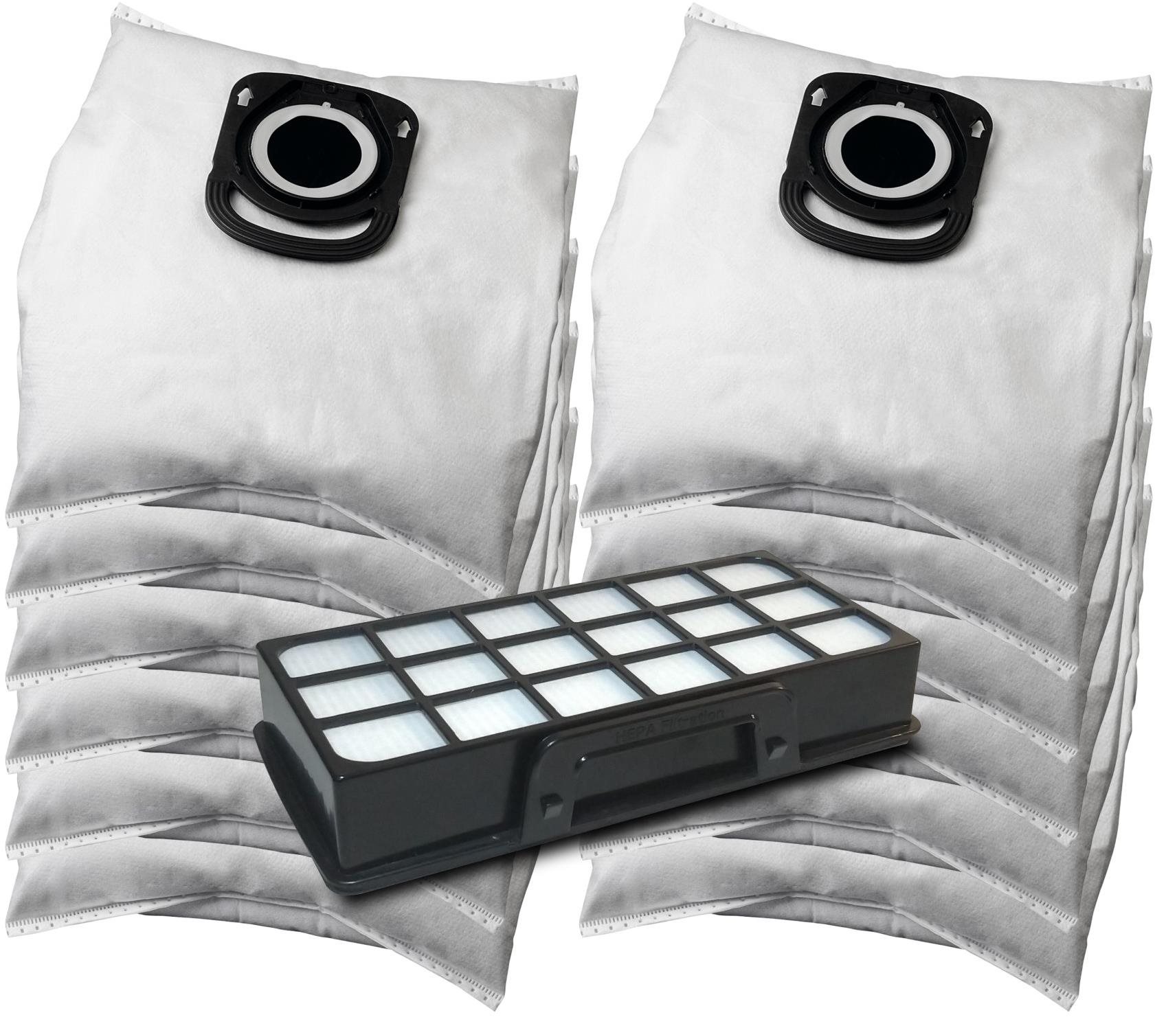 KOMA WB03PL – Sada 12 ks vreciek + HEPA filter HFRW4 do vysávačov ROWENTA RO6441 Silence Force EXTREM