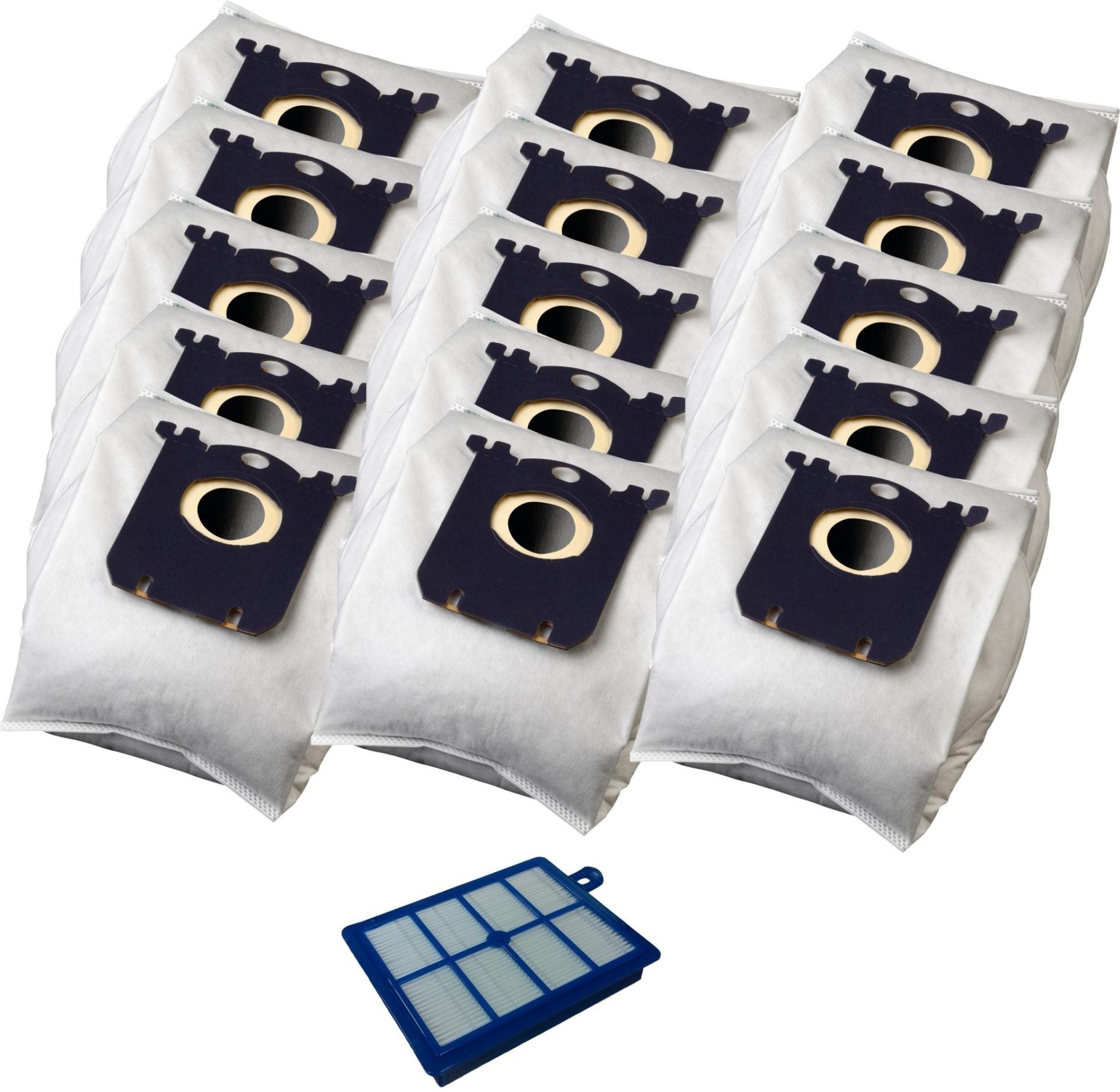 KOMA sada príslušenstva SB02S pre vysávače Electrolux, AEG, Philips, 15 vreciek, 1 Hepa filter